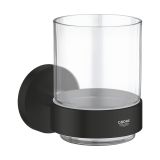 Grohe 1022562430 Essentials Mat Siyah Diş Fırçalık