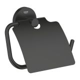 Grohe 1024652430 Essentials Mat Siyah Tuvalet Kağıtlığı