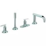 Grohe 19142000 Atrio Jota Dört Delikli Küvet Bataryası