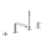 Grohe 19577001 Lineare Dört Delikli Küvet Bataryası