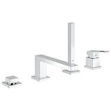 Grohe 19897001 Euro Cube Dört Delikli Sıva Üstü Ankastre Küvet Bataryası