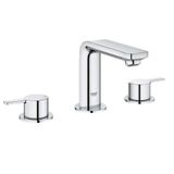 Grohe 20304001 Lineare 3 Delikli Sifon Kumandalı Ankastre Lavabo Bataryası