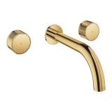 Grohe 20589GL0 Atrio Private Collection 3 Delikli Duvardan M Boyut Lavabo Bataryası