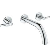 Grohe 20662000 Atrio Üç Delikli 1/2 inç M Boyut Lavabo Bataryası