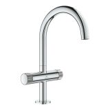 Grohe 21138000 Atrio Private Collection Tek Delikli 1/2 inç L Boyut Lavabo Bataryası