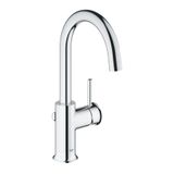 Grohe 23095000 Bau Classic Metal Tek Delikli Lavabo Bataryası