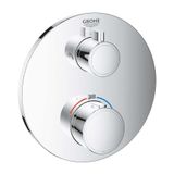 Grohe 24076000 Grohtherm 2 Yollu Krom Termostatik Banyo Duş Bataryası