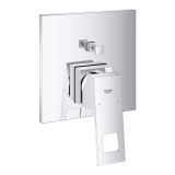 Grohe 24094000 Eurocube Sıva Üstü Grubu 3 Yollu Ankastre Banyo Duş Bataryası