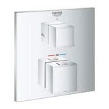 Grohe 24154000 Grohtherm Cube Termostatik Banyo Bataryası