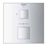 Grohe 24155000 Grohtherm Cube Termostatik Ankastre Banyo Bataryası