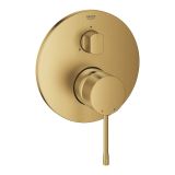 Grohe 24169GN1 Essence Gümüş Tek Kumandalı 3 Yönlü Banyo Bataryası