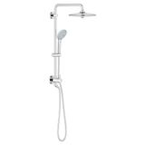 GROHE 27867001 Retro-Fit Euphoria 25 İnç Duş Sistemi, 2.5 GPM, Starlight Krom