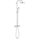 Grohe 2792201 Tempesta Cosmo Sistem 210 Duvara Monte Termostatik Bataryalı Duş Sistemi