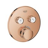 Grohe 29119DA0 Grohtherm Smart Control Warm Sunset Çift Valfli Ankastre Termostatik Duş Bataryası