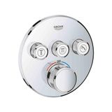 Grohe 29121000 Smart Control Üç Yollu Yön Değiştiricili Ankastre Termostatik Duş Bataryası