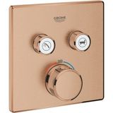 Grohe 29124DL0 Grohtherm Smart Control Çift Valfli Akış Kontrollü Ankastre Termostatik Duş Bataryası
