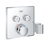 Grohe 29125000 Grohtherm Smartcontrol Çift Yönlü El Duş Çıkışlı Ankastre Termostatik Duş Bataryası