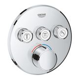 Grohe 29146000 Smartcontrol 3 Valfli Akış Kontrollü Ankastre Duş Bataryası