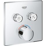 Grohe 29148000 SmartControl Çift Valfli Akış Kontrollü Ankastre Duş Bataryası