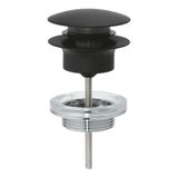 Grohe 29510KF0 Phantom Black Lavabo Sifon Bas Aç Tapa Takımı