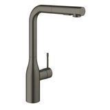 Grohe 30504AL0 Spiralli 2 Fonk Essence Brushed Hard Graphite Gri Eviye Bataryası