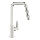 Grohe 30619DC0 Eurosmart 2 Akışlı Supersteel Eviye Bataryası