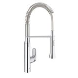 Grohe 31379000 Spiralli 2 Fonk Profesyonel K7 Krom Eviye Bataryası