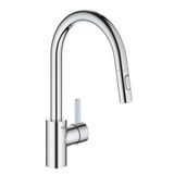 Grohe 31481001 Eurocosmo Krom Spiralli Eviye Bataryası