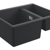 GROHE 31648AP0 K500, kompozit lavabo, 66 x 54,5 x 29 cm, granit siyah