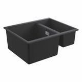 Grohe 31648AP0 K500 Kuvars Kompozit 1.5 60 C 55.5-46 Granit Siyah Rengi Göz Eviye