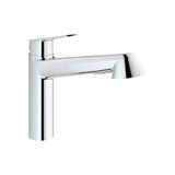 Grohe 32257002 2 Fonksiyonlu Eurodisc Krom Spiralli Eviye Bataryası