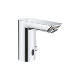 Grohe 36451000 Pilli Bau Cosmo E Fotoselli Çift Su Girişli Lavabo Musluğu