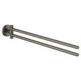 Grohe 40371AL1 Essentials Fırçalı Sert Grafit İkili Havluluk