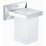 Grohe 40500000 Allure Brilliant Krom Duvardan Tuvalet Fırçalığı