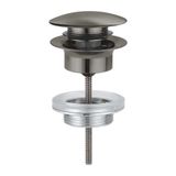 Grohe 65807AL0 Brushed Hard Graphite Bas Aç Tapa Takımı