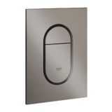 Grohe Arena Cosmopolitan Serisi Pnömatik Damla Valfı için Çift Boşaltmalı Tahrik, Destekler Dahil, 13 x 0,5 x 17,2 cm, Fırçalanmış Sert Grafit Renk (Ref. : 37624AL0)