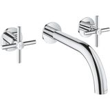 Grohe Atrio 3 Delikli Lavabo Bataryası