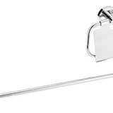GROHE Essentials banyo seti 3'ü 1 arada (metal, uzun ömürlü yüzey, delme veya yapıştırma için), krom, 40775001