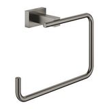Grohe Eurocube Halka Yuvarlak Havluluk Brushed Hard Graphite – 40510al1 Çok Renkli