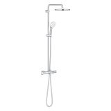 Grohe G26978001 Tempesta System 250 Cube Duvara Monte Termostatik Bataryalı Duş Sistemi