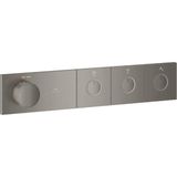 Grohe Grohtherm Aqua Tiles Antrasit Ankastre Termostatik Banyo Bataryası 3 Yol.smartcontr(Sıva Altı Hariç) - Çok Renkli