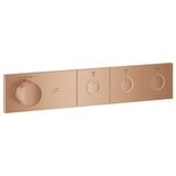 Grohe Grohtherm Aqua Tiles Bronz Ankastre Termostatik Banyo Bataryası 3 Yollu Smartcontr(Sıva Altı Hariç)