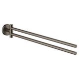 Grohe Havluluk İkili 44 Cm Essentials Br.hard Graphite - 40371al1 Siyah