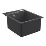 GROHE K700 14988010000 31650AP0 kompozit eviye, granit siyah,40 x 50 cm