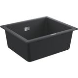 Grohe K700 Tezgah Altı Kompozit Lavabo 31654AP0 Gri (Granit Siyah) 53,3 x 45,7 cm