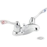 Grohe Moen 8820 Commercial M-Bition 4-Inç Centerset Toilette Musluk Gider 1,5 Gpm, Krom - Renkli