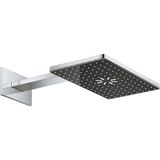 Grohe Rainshower Aqua Tepe Duşu Seti 400X230 Mm, 2 Akışlı Krom+Siyah – 107055KI00