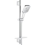 Grohe Rainshower SmartActive 130 Cube Sürgülü 3 akışlı Duş seti