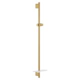 Grohe Rainshower SmartActive serisi duş çubuğu 90 santimetre, metal duvar tutucu, 12 x 7,8 x 90 cm, fırçalanmış altın rengi (Referans: 26603GN0)
