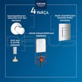 Grohe Rapid Sl Gömme Rezervuar Seti 19917000 + 38732000 + 29811000 + 39687000 - Montaj Dahil Değil
